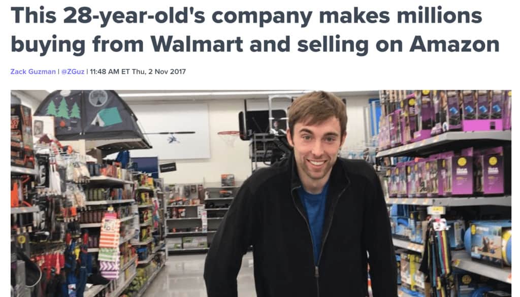 man makes millions selling walmart on amazon